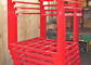 Шкаф Millwork складной штабелируя для центра снабжения, сини/Орандж